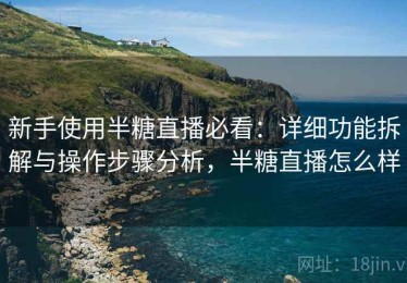 新手使用半糖直播必看：详细功能拆解与操作步骤分析，半糖直播怎么样