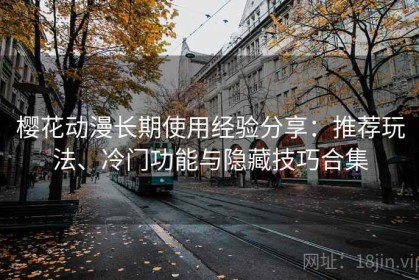 樱花动漫长期使用经验分享：推荐玩法、冷门功能与隐藏技巧合集