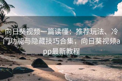 向日葵视频一篇读懂：推荐玩法、冷门功能与隐藏技巧合集，向日葵视频app最新教程