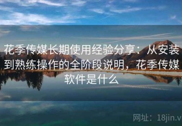 花季传媒长期使用经验分享：从安装到熟练操作的全阶段说明，花季传媒软件是什么