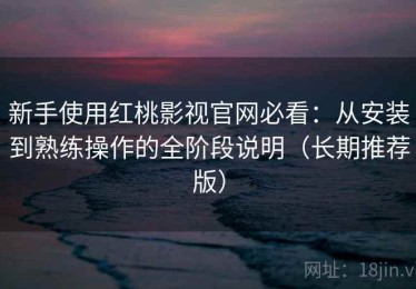 新手使用红桃影视官网必看：从安装到熟练操作的全阶段说明（长期推荐版）