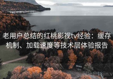 老用户总结的红桃影视tv经验：缓存机制、加载速度等技术层体验报告