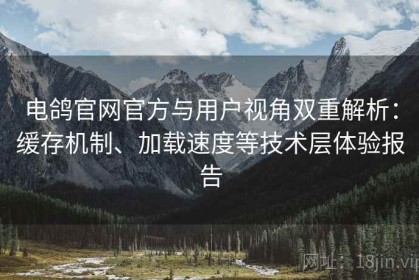 电鸽官网官方与用户视角双重解析：缓存机制、加载速度等技术层体验报告