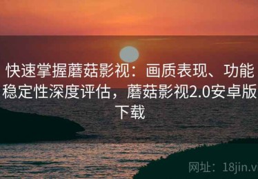 快速掌握蘑菇影视：画质表现、功能稳定性深度评估，蘑菇影视2.0安卓版下载