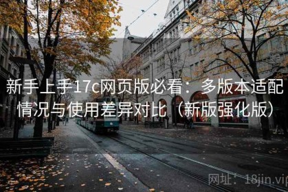 新手上手17c网页版必看：多版本适配情况与使用差异对比（新版强化版）