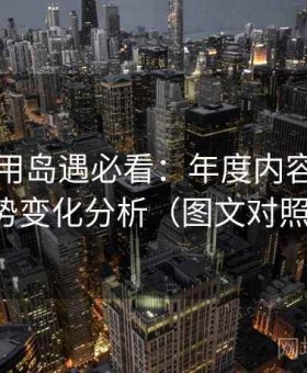 新手使用岛遇必看：年度内容热点与趋势变化分析（图文对照版）