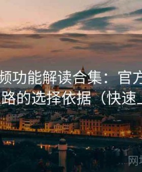 蜜桃视频功能解读合集：官方入口与镜像线路的选择依据（快速上手版）
