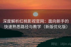 深度解析红桃影视官网：面向新手的快速熟悉路径与教学（新版优化版）