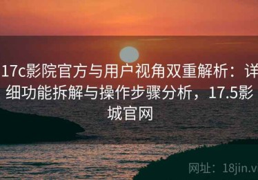 17c影院官方与用户视角双重解析：详细功能拆解与操作步骤分析，17.5影城官网