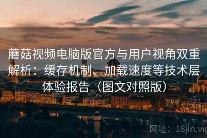 蘑菇视频电脑版官方与用户视角双重解析：缓存机制、加载速度等技术层体验报告（图文对照版）