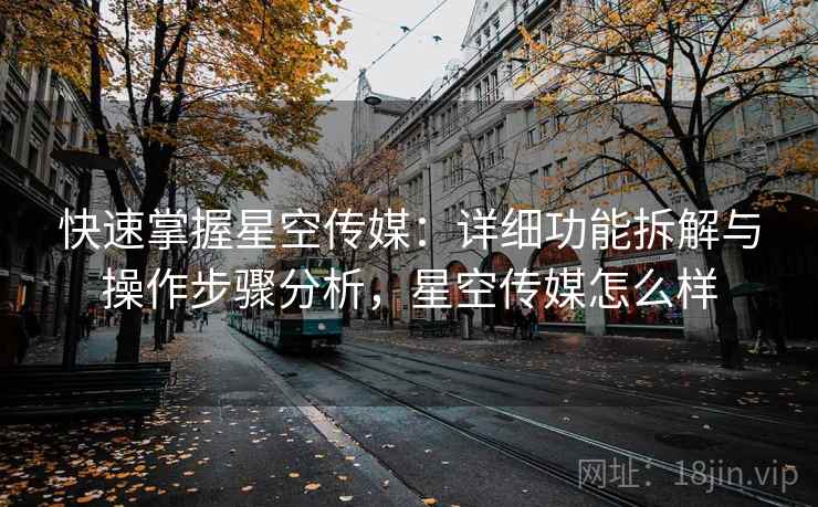快速掌握星空传媒：详细功能拆解与操作步骤分析，星空传媒怎么样