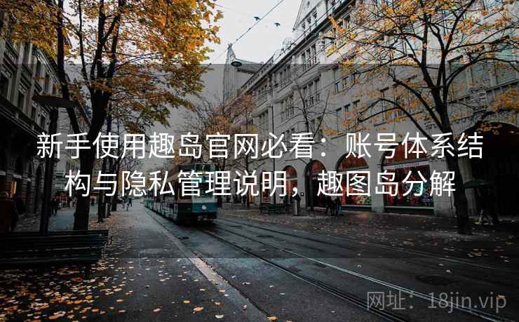 新手使用趣岛官网必看：账号体系结构与隐私管理说明，趣图岛分解
