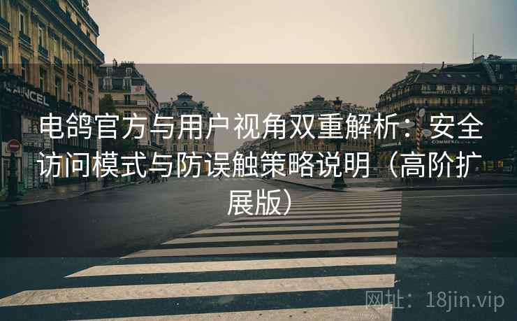 电鸽官方与用户视角双重解析：安全访问模式与防误触策略说明（高阶扩展版）