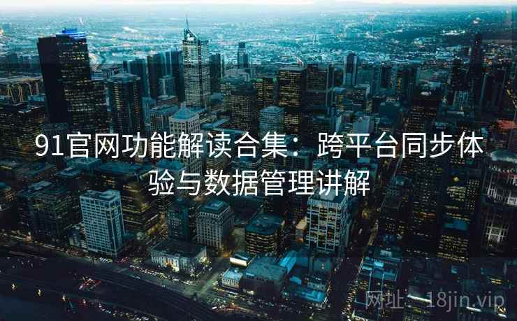 91官网功能解读合集：跨平台同步体验与数据管理讲解